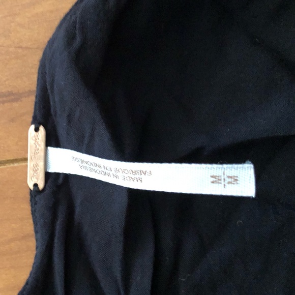 Free people black blouse - Picture 2 of 3